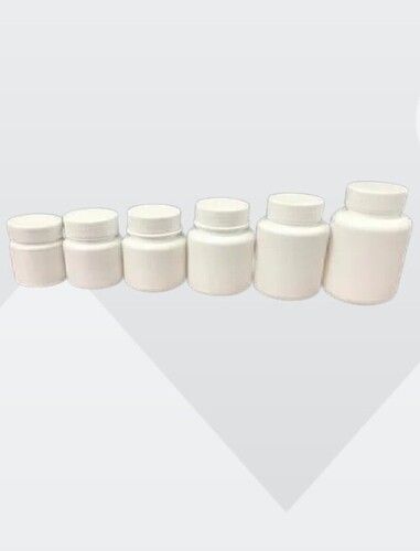 Round Shape Plastic Allopathic Capsule Container