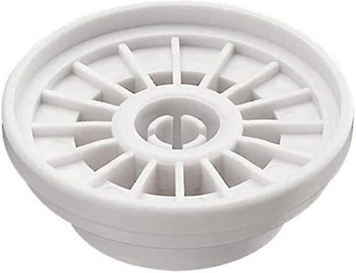 Spool Caps - Plastic, Small (25 mm), Medium (35 mm), Large (45 mm) , White Round for Embroidery Machines in Textile Industry