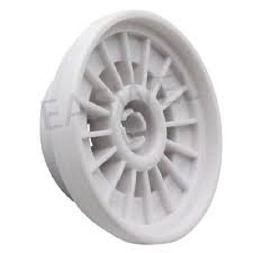 Spool Caps - Plastic Material, Sizes 25mm, 35mm, 45mm, Round Shape, White Color | Suitable for Embroidery Machines in the Textile Industry