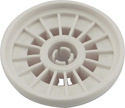 Spool Caps - Plastic Material, Small (25 mm), Medium (35 mm), Large (45 mm), Round Shape, White Color | Ideal for Embroidery Machines in Textile Industry