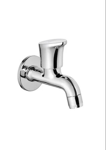 Wall Mounted Stainless Steel Bib Cock - Color: Silver