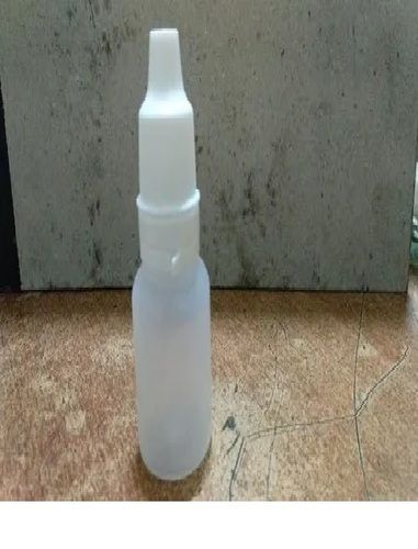  सफेद रंग की प्लास्टिक ईयर ड्रॉपर बोतल 