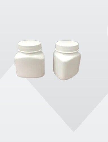 White Triangle Shape HDPE Bottle