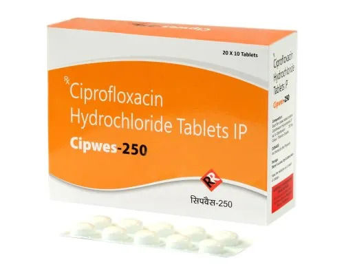 250 Mg Ciprofloxacin Hydrochloride Tablets Ip Cool And Dry Place