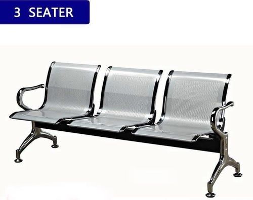 3 Seater Heavy Duty Mild Steel Waiting Chair