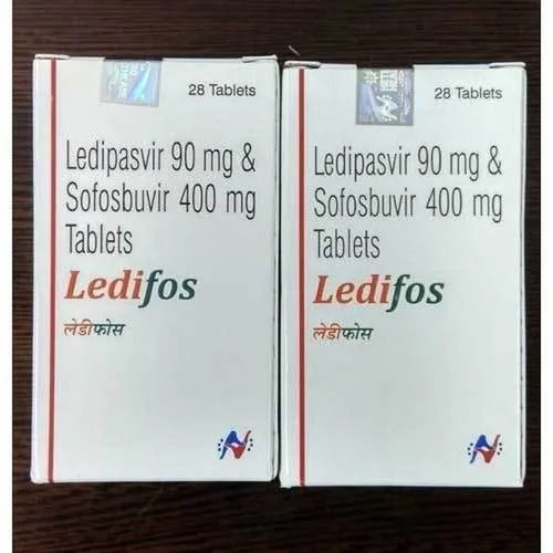 Ledipasvir 90mg And Sofosbuvir 400mg Tablets