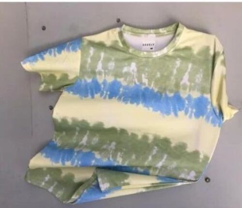 Multi Color Polyester Fabric Printed Unisex Dry Fit T Shirts