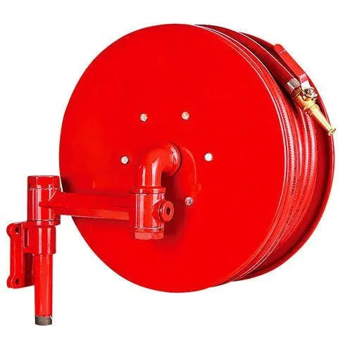 Fire Hose Reel Drum - Mild Steel, 100-200 mm Diameter | Wall Mounted, Weather Resistant, Ruggedly Designed for Industrial Fire Safety