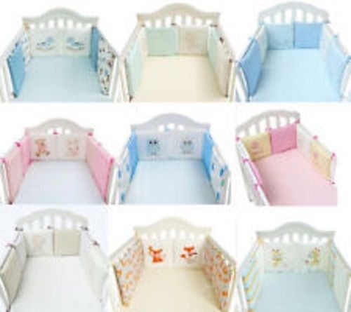 Warm Soft Comfortable Crib Bumper Bedding