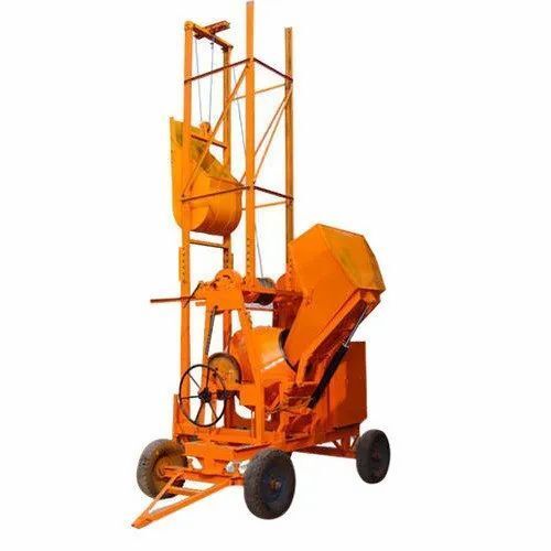 3.5-7.5 M3/h Capacity Semi Automatic Concrete Lift Mixer Machine