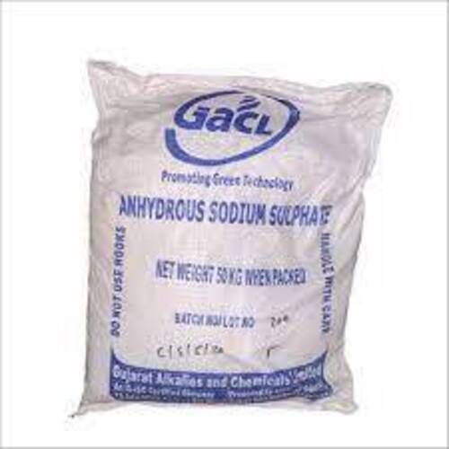 50 Kg Pack Anhydrous Sodium Sulphate CAS Number 7757-82-6