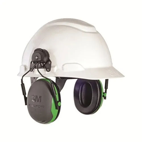 Ear Muff Attachable Industrial Safety Helmet