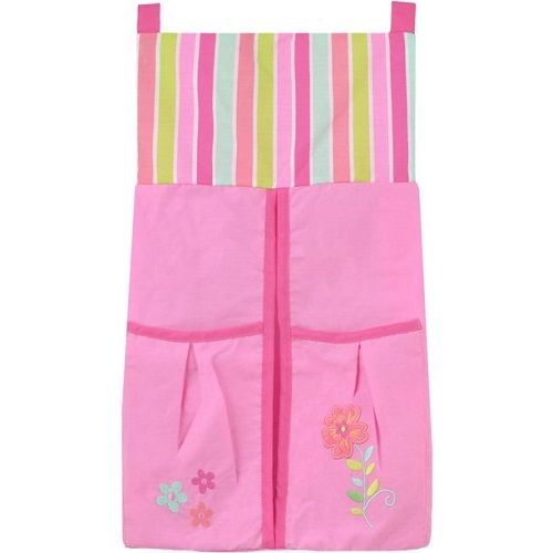 Cotton/ Polyester Embroidered Multi Color Diaper Stacker