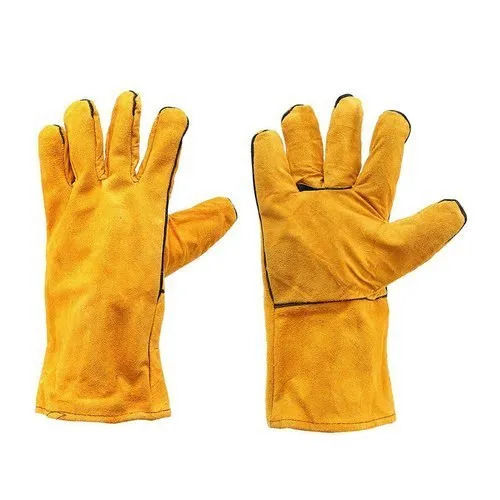 Heat Resistance Leather Hand Gloves