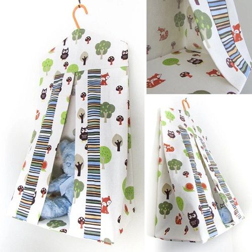 Multi Printed White Color Diaper Stacker