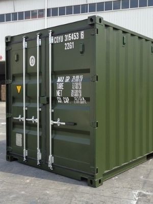 Cortenn Steel Sturdy Design Industrial Shipping Container