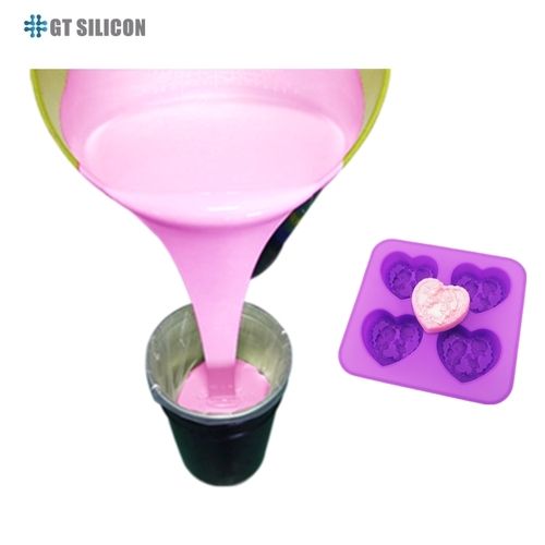 4 Grid Heart-Shaped Silicone Mold For Soap Making