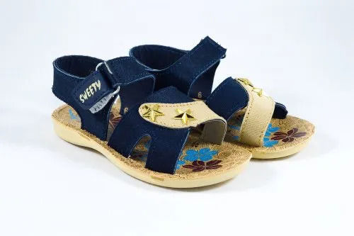 Leather sandal Chanel Blue size 41 IT in Leather - 36039702