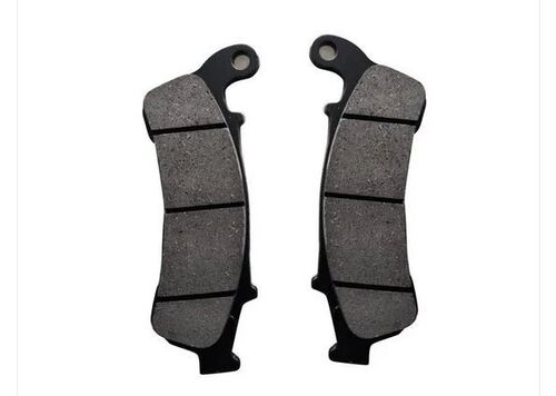 Bike Disc Brake Pad - Ceramic and Mild Steel, Length 106mm, New Set of 2 Pieces for Two Wheelers