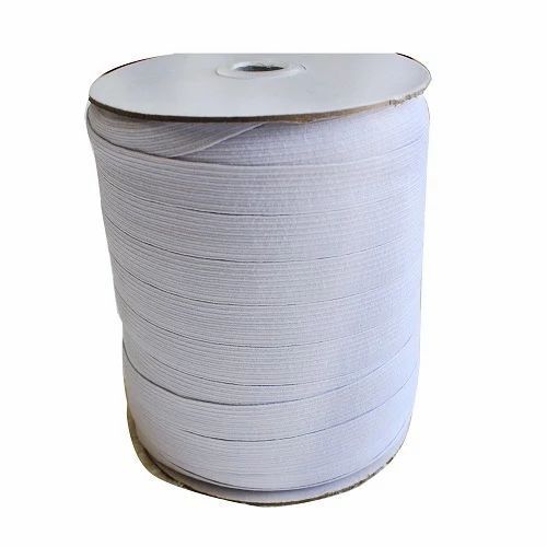 Braided Elastic Tapes For Packaging, Sealing And Binding