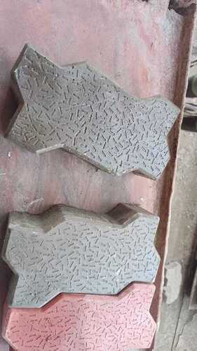 Concrete Flooring Zig Zag Paver Blocks For Outdoor Usage