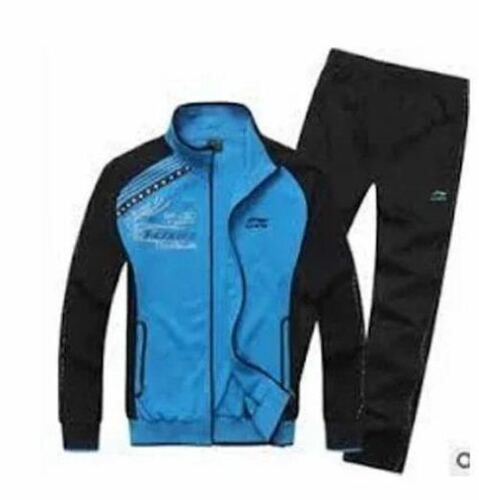 Multi Color Full Sleeves Mens Running Tracksuit