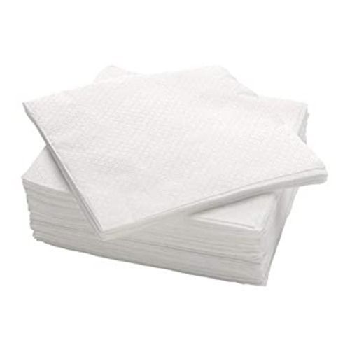 Rectangular Shape Plain And Soft White Tissue Paper 