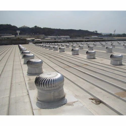 Roof Top Turbo Ventilators For Industrial Use, Height 28 Inch