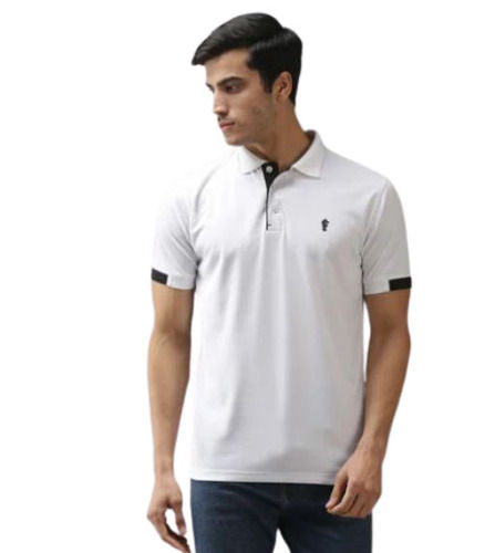 Short Sleeves Collar Neck Mens Sports T Shirts