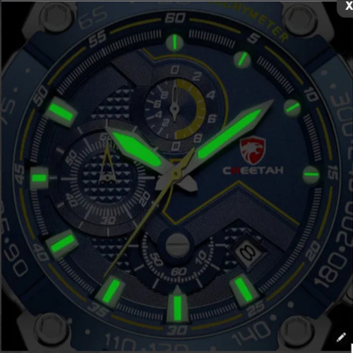 Water Resistant Cheetah Wrist Watch With Silicone Band at Best Price in