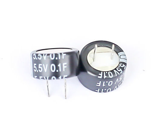 5.5V 0.1F Super Capacitors with Capacitance of 0.1 to 10, 000Î¼ F