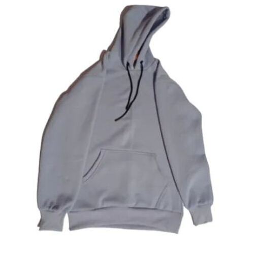 Full Sleeves Air Jet Fabric Mens Fancy Hoodie