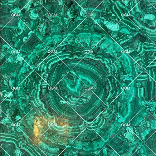 Green Malachite Semi Precious Gemstone Slab