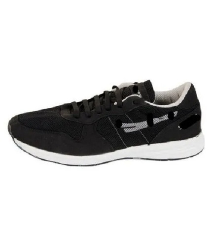 Running Shoes For Men - Mesh Upper, Size 6 to 10, Color Black | Ideal for Running, Comfortable Fit, Breathable Design