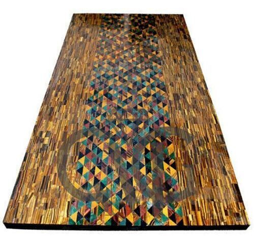 Multi Color Semi Precious Marble Inlay Table Top