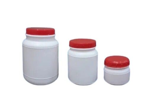 White Color Pickle Jar With Red Color Lid