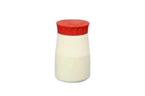 White Color Pickle Jar With Red Lid