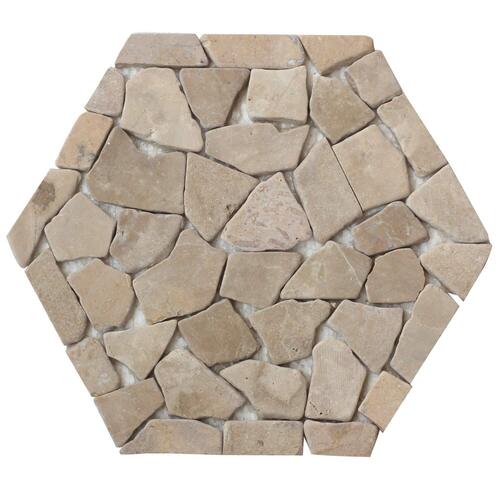 Zig Zag Interlocking Tiles For Outdoor Floor Use