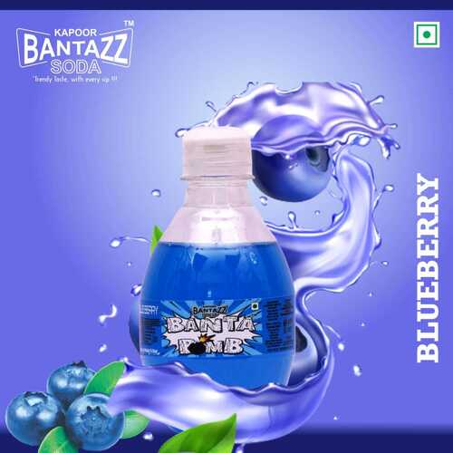 250ml Bottle Packaging Blueberry Soda, No Artificial Sweeteners