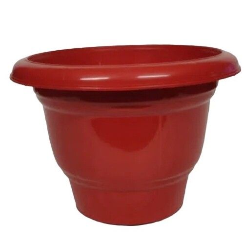 Anti Crack Plastic Plain Flower Pot