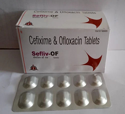 Cefixime 200mg+Ofloxacin 200 Mg Tablets (Sefliv-Of)