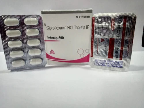 Ciprofloxacin 500 Tablets (Intecip-500)