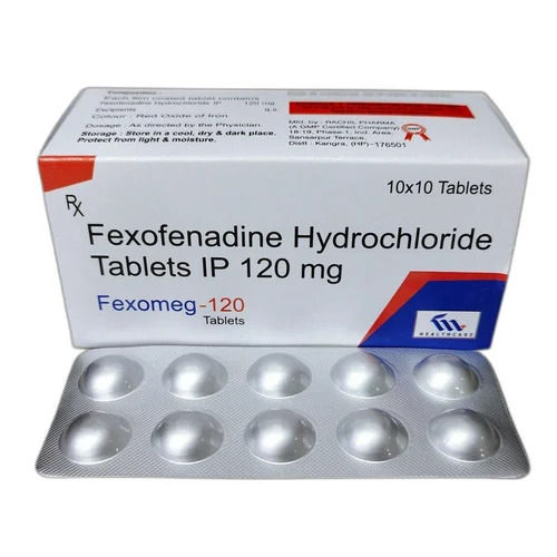 Fexofenadine Hydrochloride Tablets IP 120 mg