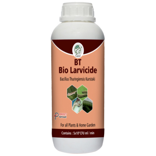 Gilehri Organic Larvicide Bacillus Thuringiensis Control Pests Like Larva Stage (Caterpillars), Tomato and Tobacco Hornworm, Cabbage Worms, Loopers, and Others