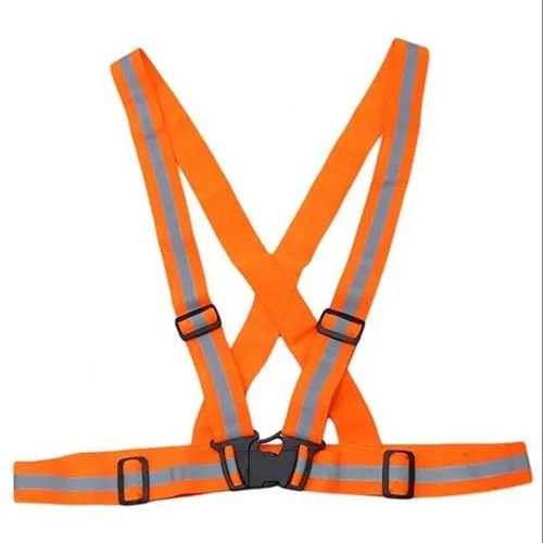 Reflective Orange Cross Belt