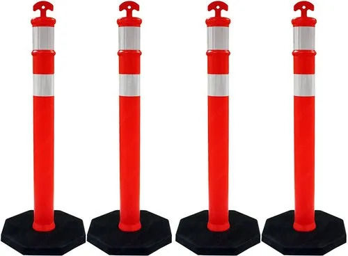 Round Plastic Road Delineators