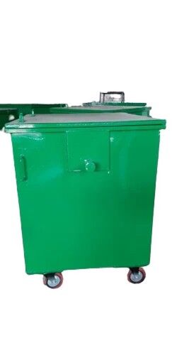 Wheel Mounted Heavy Metal Garbage Bin