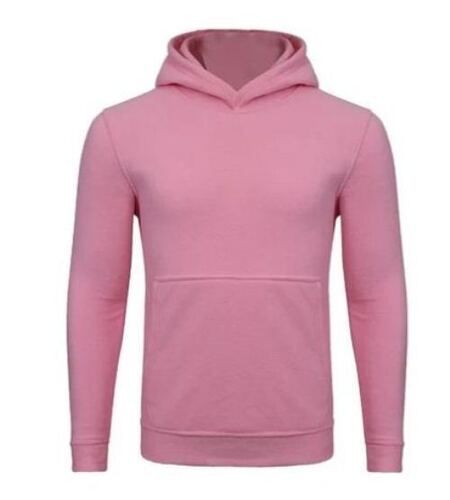 Multi Color Winter Wear Long Sleeves Plain Fleece Hoodies For Unisex 