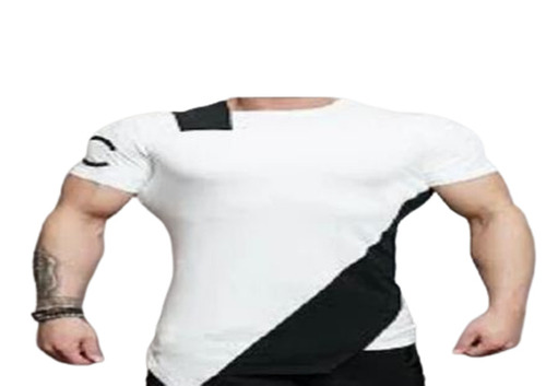 Mens Cotton Regular Fit Multi Color Round Neck Short Sleeves T-Shirt - Casual Wear Machine Washable Available in Sizes S M L XL XXL