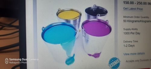 Multi-Color Solvent Based Offset Screen Printing Ink